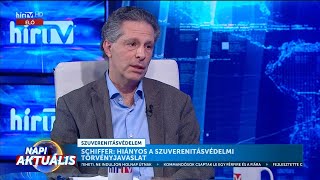 Napi aktuális  Schiffer András 20231129  HÍR TV [upl. by Kirat]