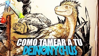 Ark Omega Deinonychus Farming [upl. by Linzy]