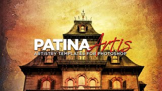 How to Create FineArt Grunge Art in Photoshop with Patina Artis [upl. by Ynahpets]