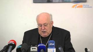 Conférence de presse du cardinal Danneels [upl. by Amrak]