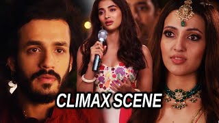 Most Eligible Bachelor Movie Emotional Climax Scene  Pooja Hegde  Akhil Akkineni  Movie Ticket [upl. by Jeffery]