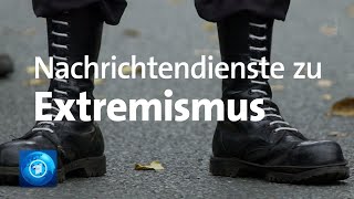 Extremismus in Deutschland  Einschätzungen der Geheimdienste [upl. by Hcib736]