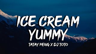 Tatay Peng  Ice Cream Yummy Ice Cream Good Lyrics Dj Toto Remix Tiktok Dance [upl. by Gerk]