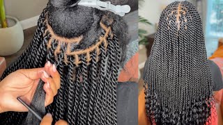 How To Get The Perfect Rope Twist  •BraidsByTyTi [upl. by Mcnutt]