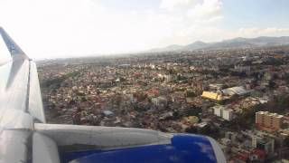 Interjet A320 Landing Huatulco HUX to Mexico MEX [upl. by Ewer]