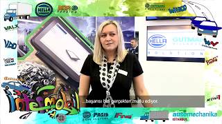 Automechanika Istanbul 2018 HELLA GUTMANN SOLUTIONS ZUZANA SCHROTTEROVA [upl. by Nonnairb975]