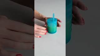 Check out all the unique features weve designed for the Silicone Straw Cup with Lid [upl. by Hedy]