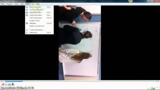 Rotate Video in VLC Media Player [upl. by Yleen]