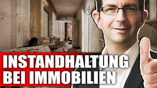 Wie du Instandhaltungs amp Sanierungskosten bei Immobilien richtig behandelst Privat amp GmbH [upl. by Caleb360]