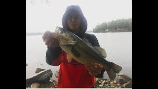 Early Spring Fishin On Three Mile Pond [upl. by Nylekoorb]