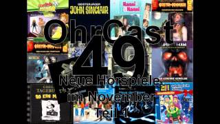 OhrCast 4941 Neue Hörspiele im November 2015 Teil 1 [upl. by Donnamarie830]