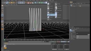 Tutorial No1 Cortinas con Cinema 4D [upl. by Japha]