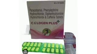 COLDGEN PLUS Tablets [upl. by Ricarda536]