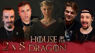 HOUSE OF THE DRAGON 2x8 REACTION quotThe Queen Who Ever Wasquot [upl. by Federico]