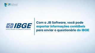 Exporte as informações contábeis para o envio do questionário do IBGE [upl. by Trilbie831]