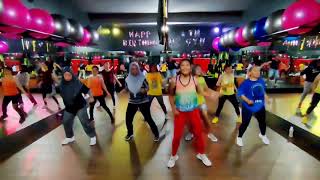 quot Lagu Batak quot by Denada n Jflow  dance fitness  zumba choreo [upl. by Mutua]