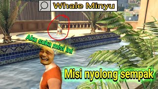 Misi Nyolong Changcut Selebriti  GTA V Indonesia Part 25 [upl. by Eyla170]