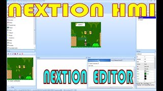 NEXTION EDITOR como empezar PRIMEROS PASOS ️⃣1️⃣ [upl. by Aneled]