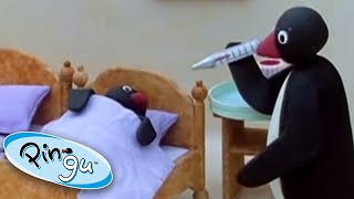 Pingu Pretends to Be Sick  Pingu Official  Cartoons for Kids [upl. by Ydissak]