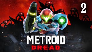 Lets Play Metroid Dread  Part 2  Why is Samus so cool [upl. by Ayatahs332]