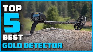 Best Gold Detector in 2024  Top 5 Gold Detectors Review [upl. by Adran]