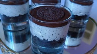 Oreo dessert in 5 minutes Only 3 ingredients No baking and no gelatin [upl. by Otreblasiul487]