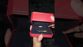 Cartier  LOVE bracelet SMALL 4750USD [upl. by Yrelav]