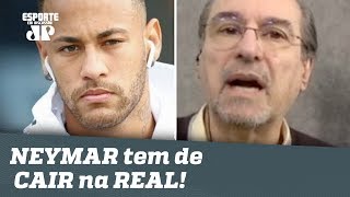 Mimado quotNEYMAR tem de CAIR na REALquot desabafa Wanderley [upl. by Ahsika132]