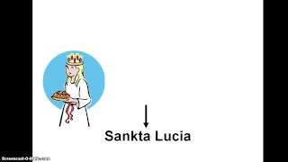 Sankta Lucia  Natten går tunga fjät [upl. by Honeyman]