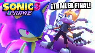 SONIC PRIME EL PLAN DE NINE TEMPORADA 3 TRAILER OFICIAL CAPITULOS FINALES [upl. by Siblee]