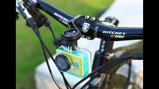 Magicshine TTA out front CNC mount for CateyeGarmin Computers and Bike Lights [upl. by Eelibuj]