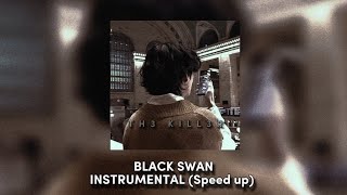 BLACK SWAN instrumental  BTS SPEED UP orchestra ver [upl. by Hosfmann]