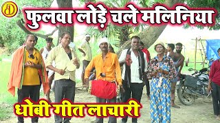 फुलवा लोढ़न कली कली  देसिला पखावज के नाच  Dhobiya Gana Lachari Video Song 2024 [upl. by Alanna659]