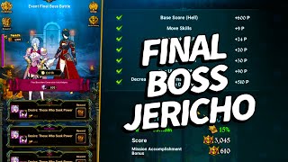 Final Boss Jericho and Guila  7DS Grand Cross [upl. by Neersan789]