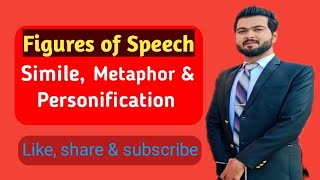 Figures of SpeechSimile Metaphor amp PersonificationLiterary DevicesEnglish Grammar [upl. by As]