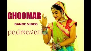 Ghoomar  Dance Video  Padmavati  Choreography by Shetty [upl. by Sneve]