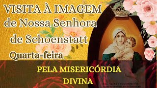 22h Quartafeira 23 de outubro VISITA À IMAGEM DE SCHOENSTATT oração fe terço [upl. by Ryley422]