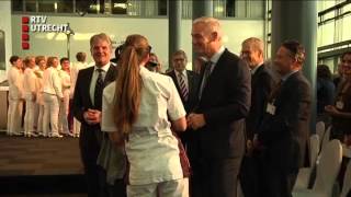 Prinses Beatrix opent Antonius Leidsche Rijn  vr 15 nov 2013 RTV Utrecht [upl. by Dyna198]