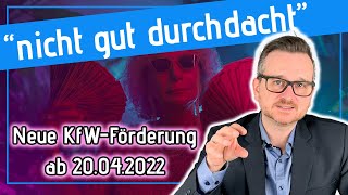 5 wichtige Änderungen  Neue KfWFörderung ab 20042022 [upl. by Alleiram]