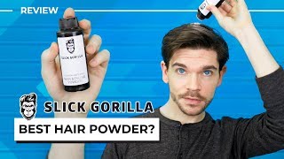 Slick Gorilla Hair Powder  Honest Review [upl. by Anawek]