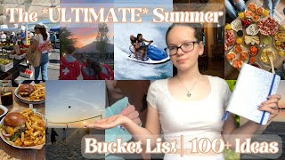 The ULTIMATE Summer Bucket List  100 Ideas [upl. by Lona]