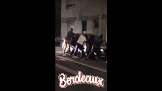 Mussidan 24  les rugbymen jouent les gros bras dans la rue [upl. by Kellie249]