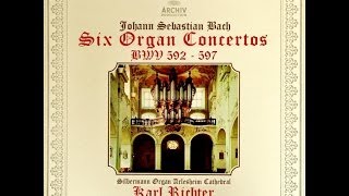 Karl Richter  Organ Concertos  Concerto No2 In A Minor  II Adagio  BWV 593 [upl. by Surazal]