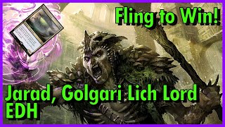 Jarad Golgari Lich Lord EDH Deck Tech  Magic the Gathering [upl. by Akelahs]