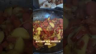 Potatoes carrots Curry carrot shorts youtubeshorts food potatorecipe [upl. by Martica]