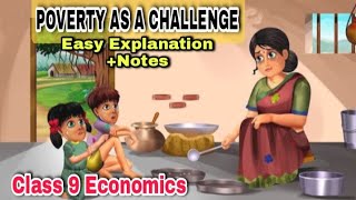 Poverty as a challenge class 9 poverty as a challenge class 9 explanation 1 shot explanationnotes [upl. by Leilah]