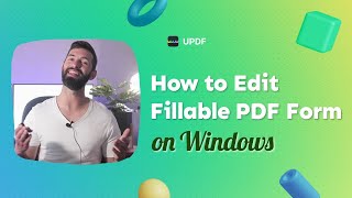 How to Edit Fillable PDF Form on Windows [upl. by Enert]