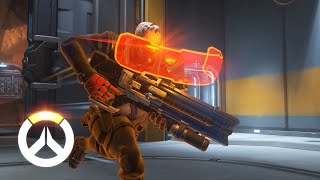 Soldier 76 Ability Overview  Overwatch [upl. by Haskel]