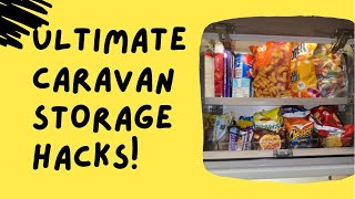 Caravan Storage Hacks  The only Caravan Storage video you will need to watch [upl. by Ojeillib]