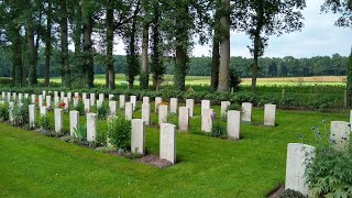 War Cemetery Arnhem Oosterbeek [upl. by Orestes]